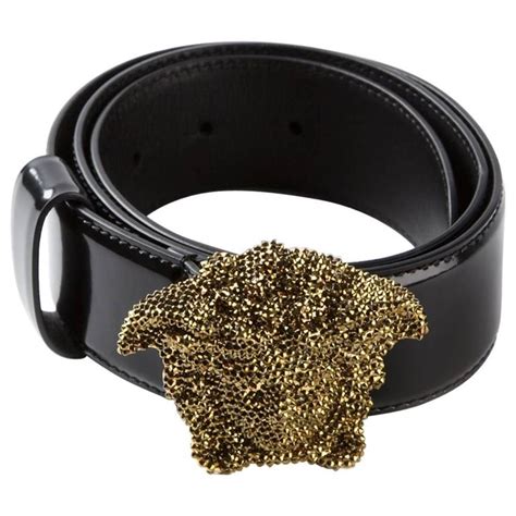 women's versace belt sale|versace swarovski belt.